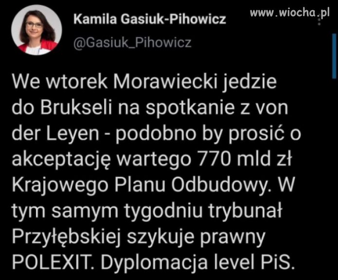 Jedzie błagać 