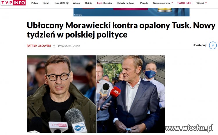 Tymczasem na reżimowym portalu
