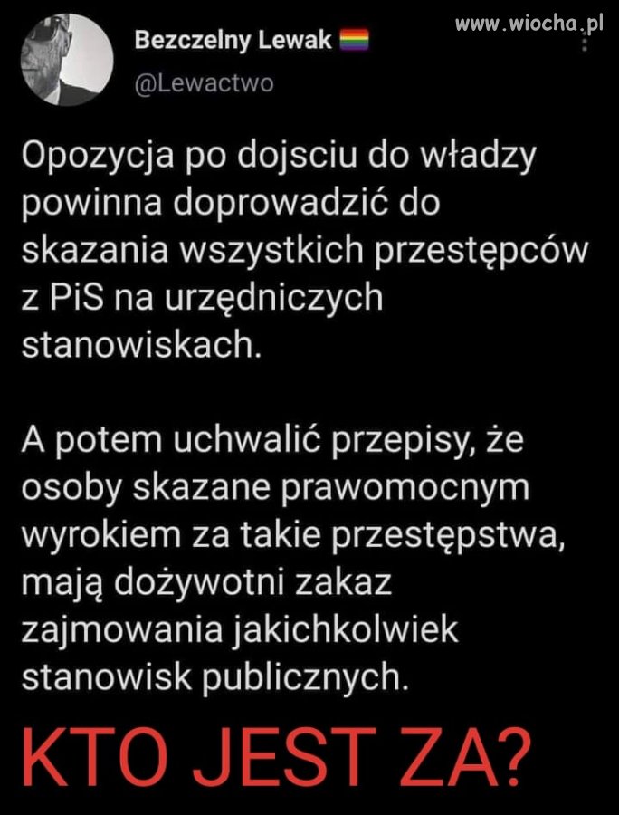 Ja posunąłbym się dalej 