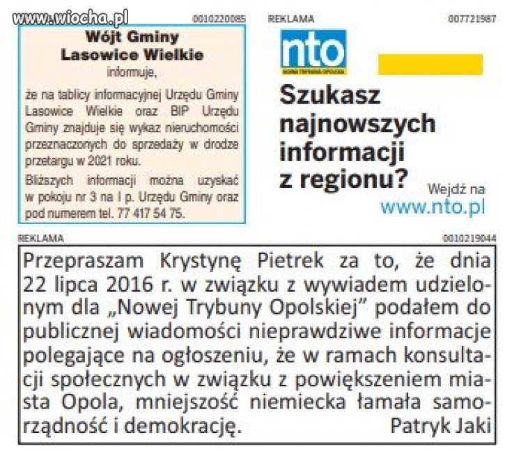 Tego nie będzie w tzw. mediach narodowych