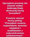 Prawidłowa forma
