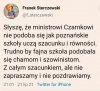 Szkoły mają uczyć PiS-owskiego chamstwa 
