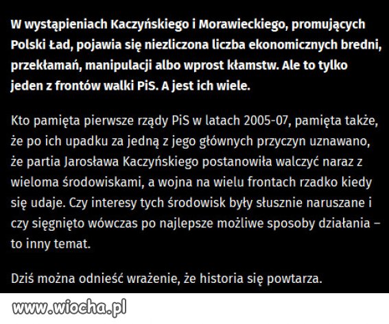 PiS z desperacją walczy na wielu frontach...