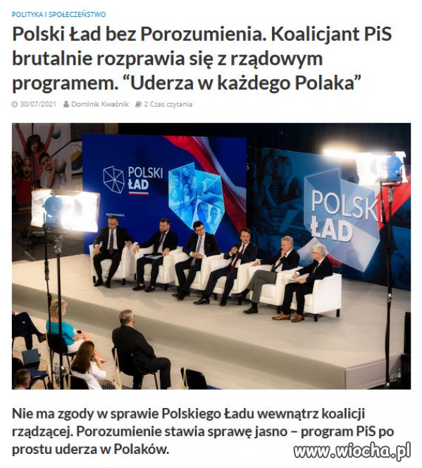 Na nic propaganda Morawieckiego i Witek...