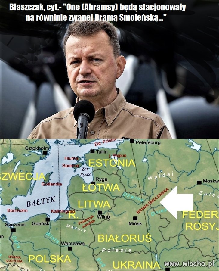 Czy Łukaszenka wie, że Błaszczak wysyła mu Abramsy?