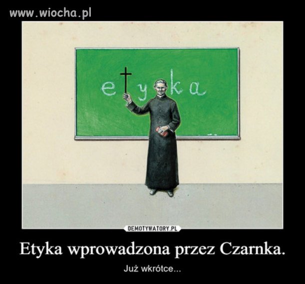 Etyka zaklamania i hipokryzji sekty kosciola...