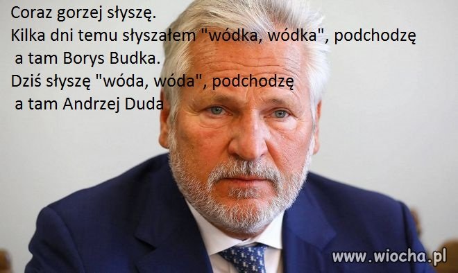 Olek się postarzał