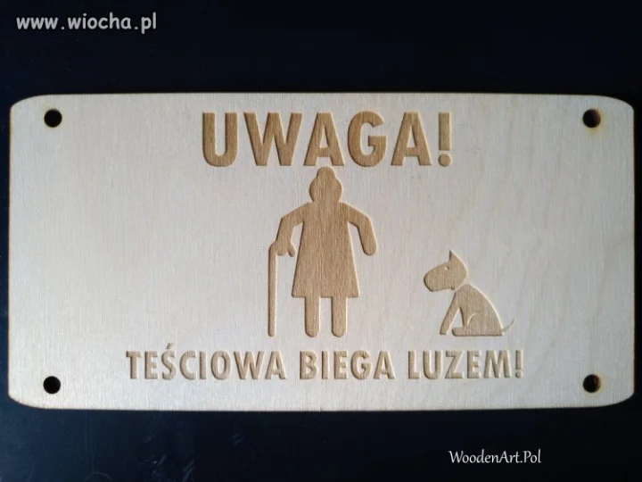 Uwaga teściowa biega