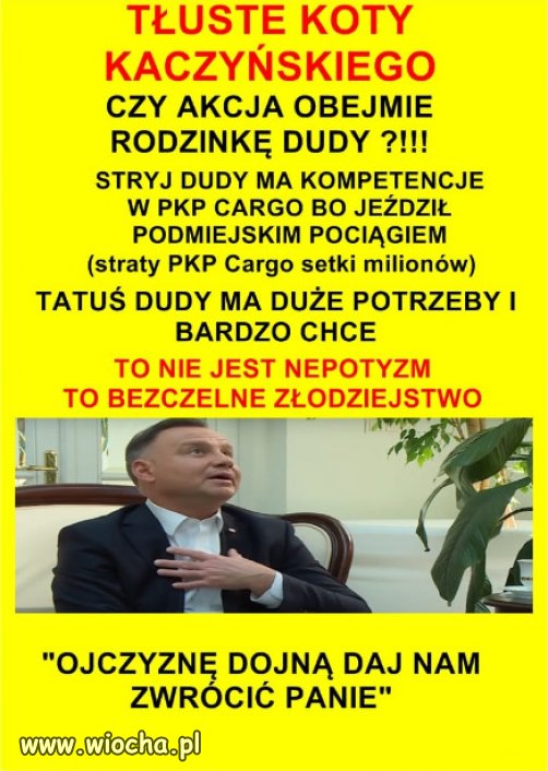 Bo PiS tylko klamie i kradnie, to ich ideologia!