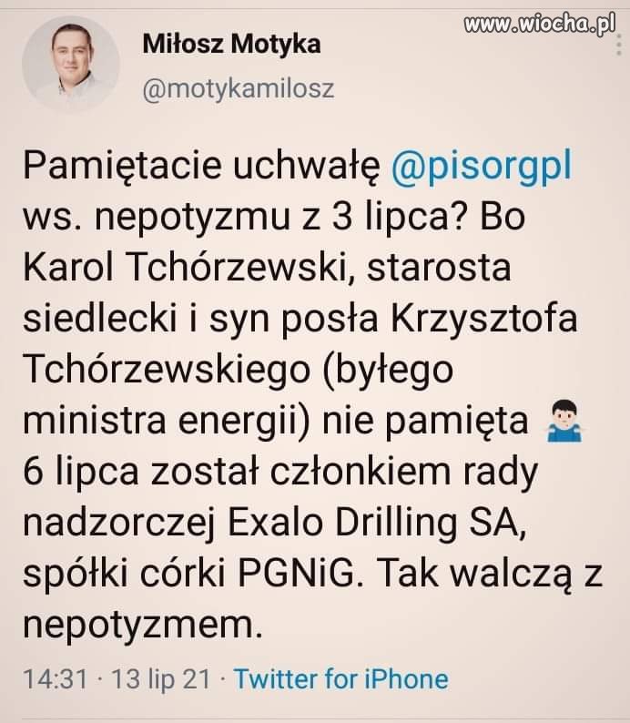 Walka z nepotyzmem