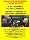 PiS zamalowal sie w rogu...swoja prymitywna polityka!