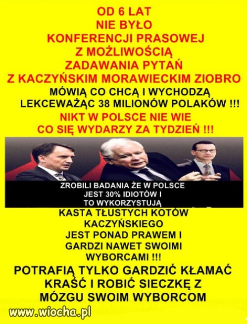 Propagandowy monolog to nie dyskusja...