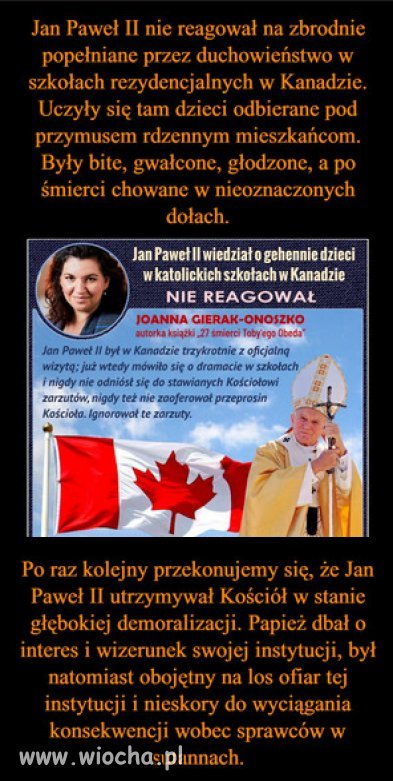 Coraz mniej święty JPII...