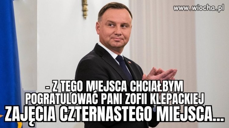 Gratulacje Dudy 