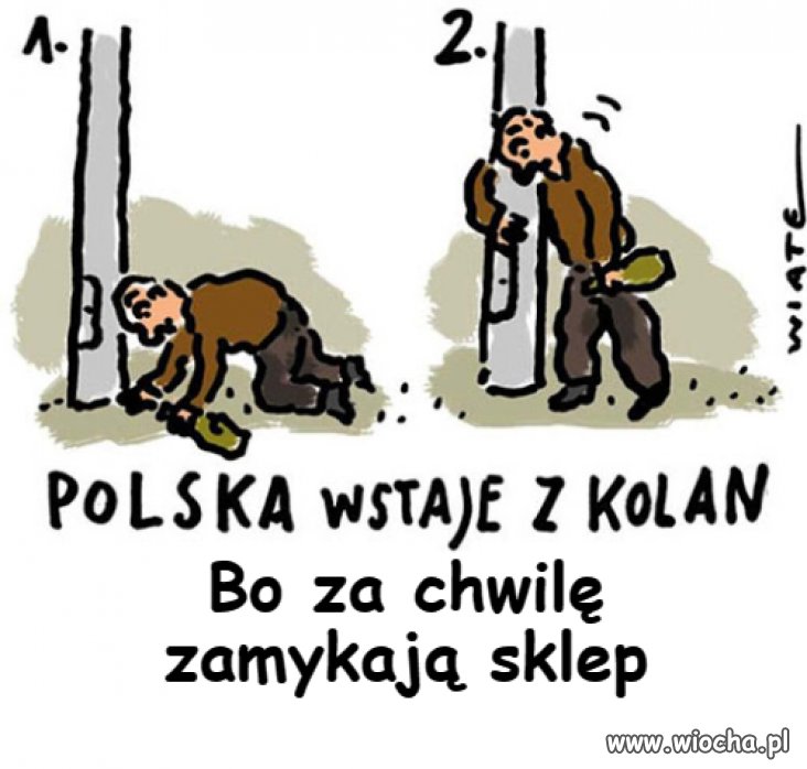 Nareszcie wstaje ...