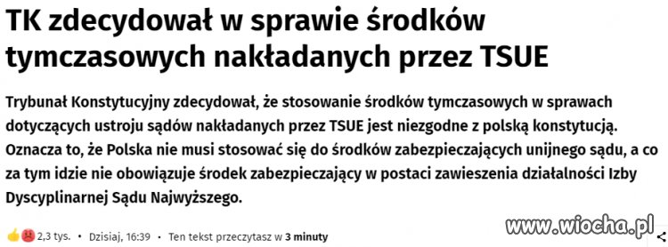 Pewnie podzielimy los Węgrów