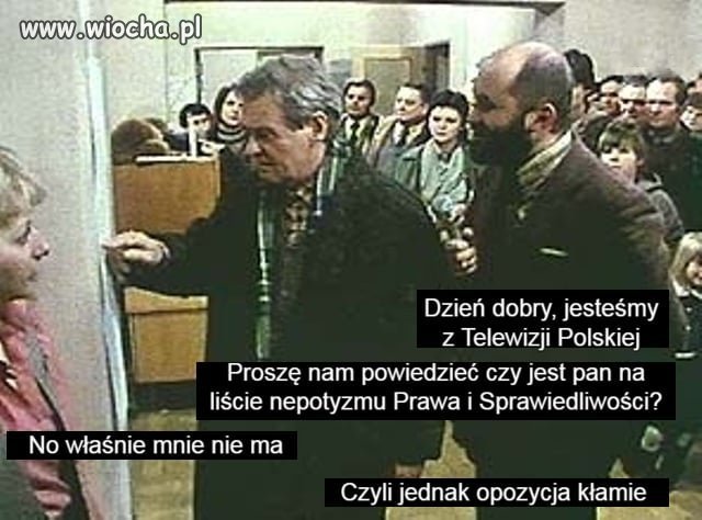 Opozycja kłamie 