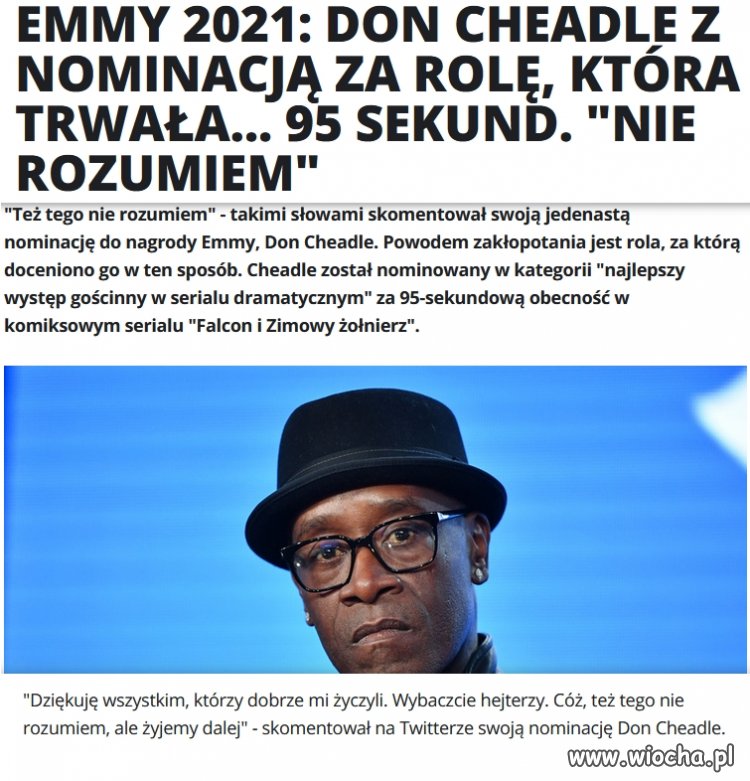 A mógł dostać dwie nominacje, gdyby dodatkowo