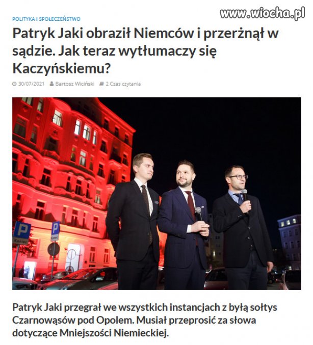 Jaki dzban...echo niesie coraz glosniej!