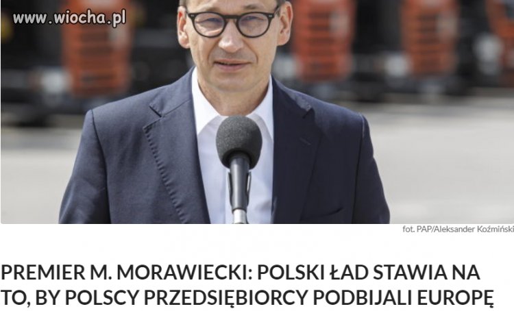 Jeszcze polski ład nie wprowadzony a już działa