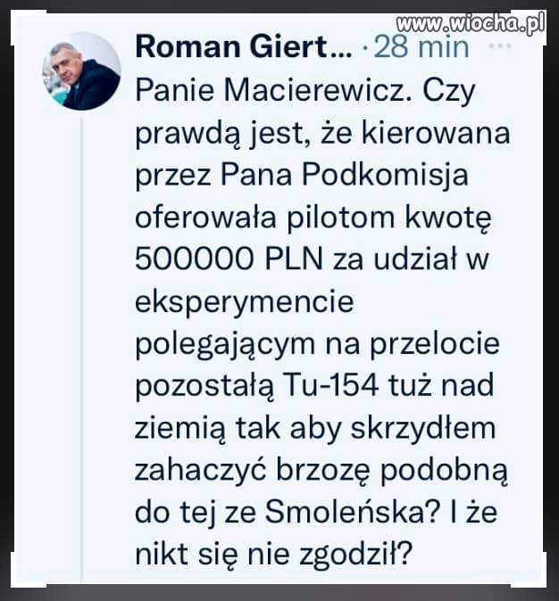 Macier i jego pomysły. Wszystkiego można się ...