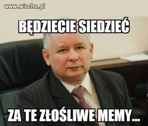 Prezes straszy.