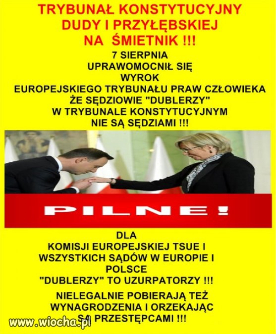 Wyroki które wydawali są nieważne...