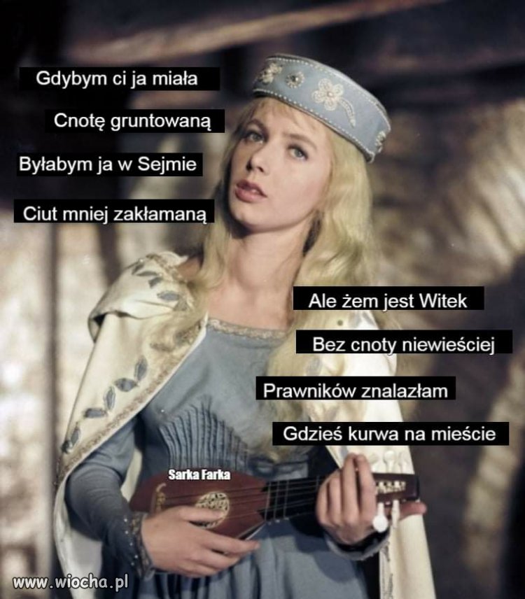 Mam nadzieję, że będzie siedzieć.