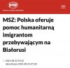 Ze słupków im wyszło że trzeba tylko mówić o pomocy, nie pomagać