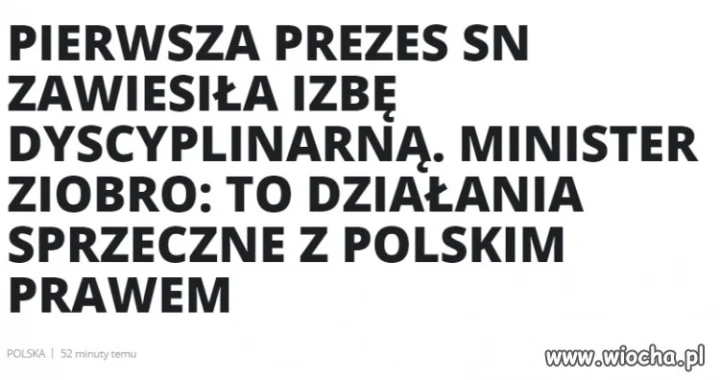 Skoro manowska łamie prawo