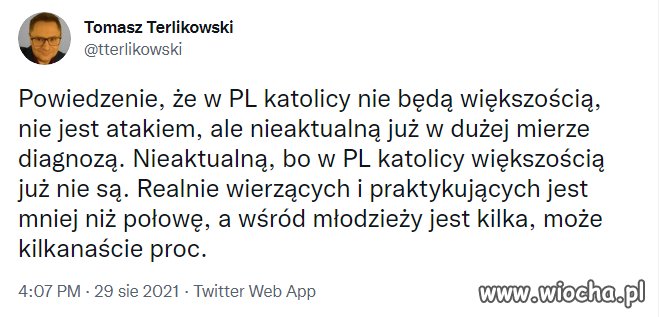 Dlatego Czarnek z Jędraszewskim muszą zostać.