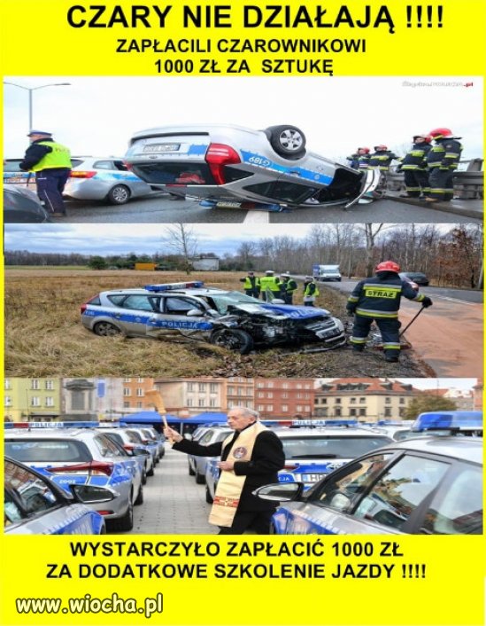 Czary i machanie miotła nie działa