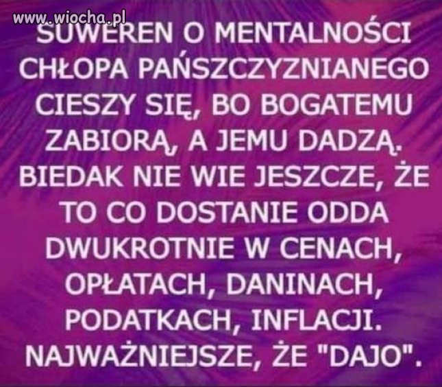 Tak właśnie jest nie inaczej