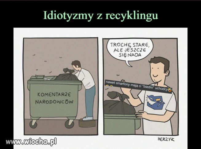 Granie na niskich emocjach nienawiści do tego co  obce