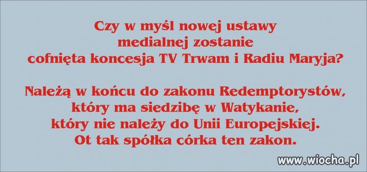 Powinna i to definitywnie.