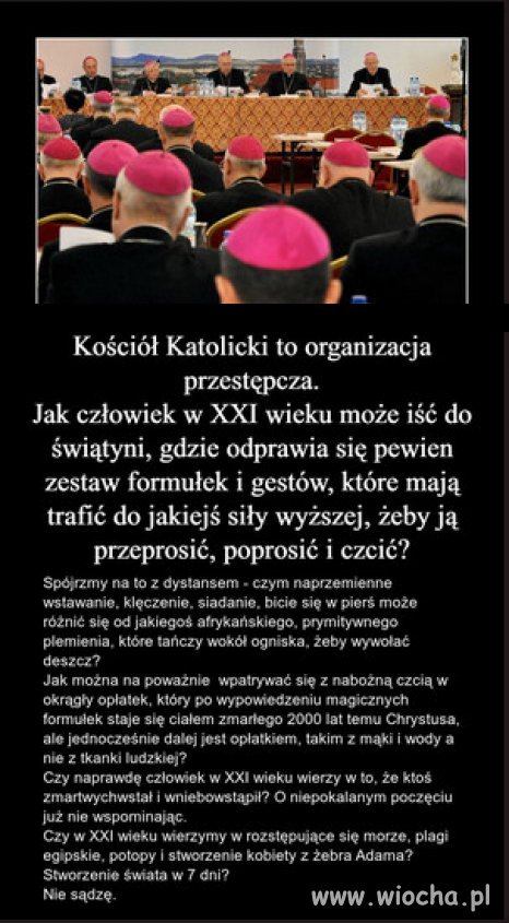 Obiektywnie  wszystkie praktyki religijne są dziwne.