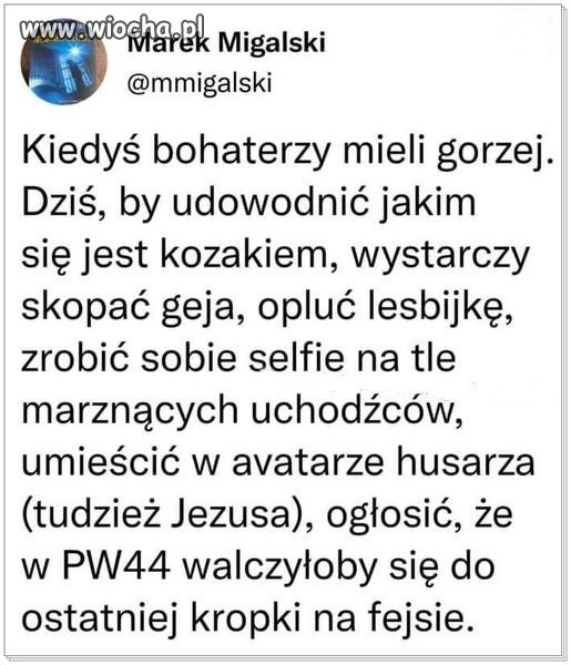 Że tak powiem taka prawda