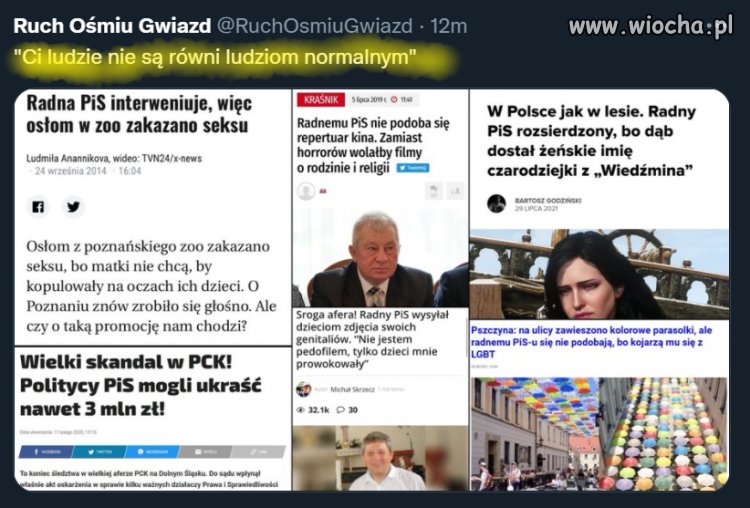 Ci ludzie nie są równi ludziom normalnym.   