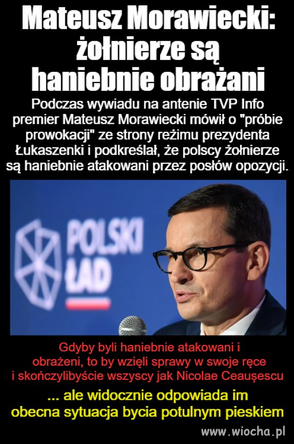 Oni się nie obrażają 