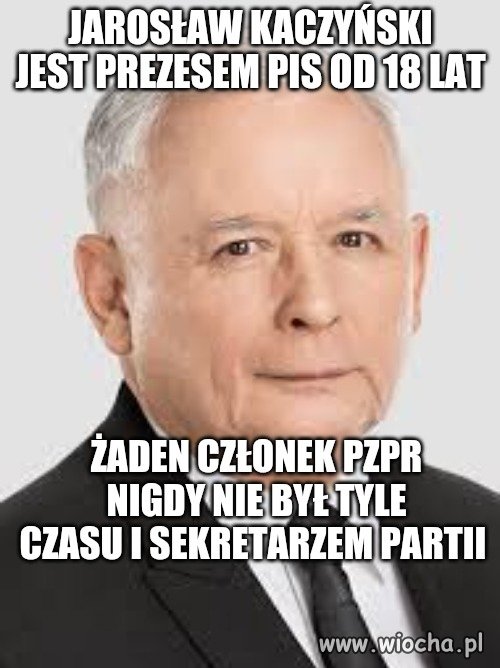 Wyższość PIS nad PZPR