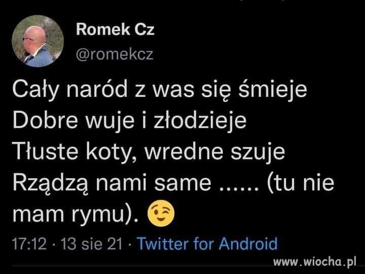 Taki wierszyk ...
