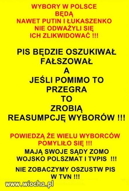 Jak daleko posunie sie perfidne knucie i szczucie PiSu?