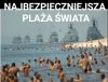 Plaża mocno strzeżona