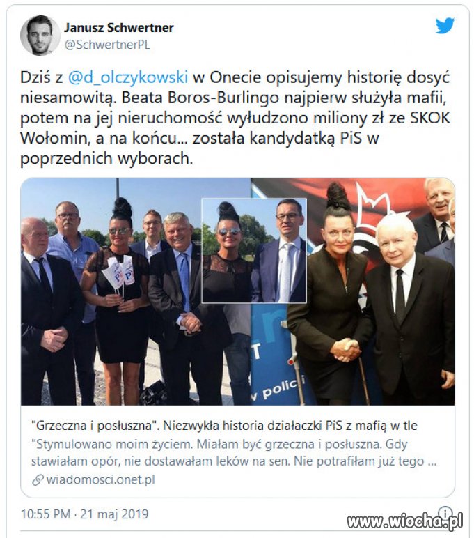  Była kobietą mafii z aspiracjami rachunkowymi...