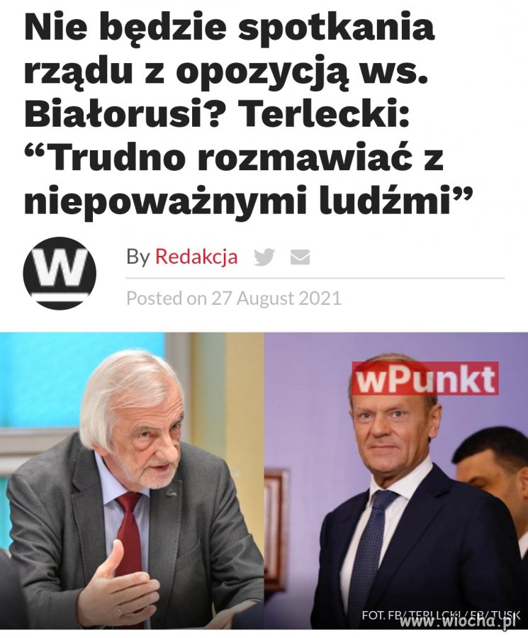 Ten się odezwał... 