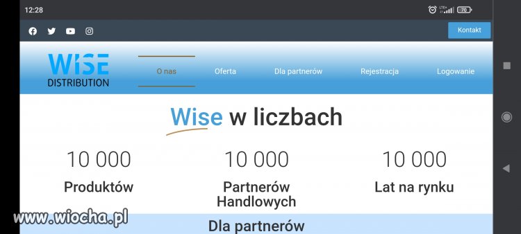 Firma z tradycjami, 10 000 lat na rynku!