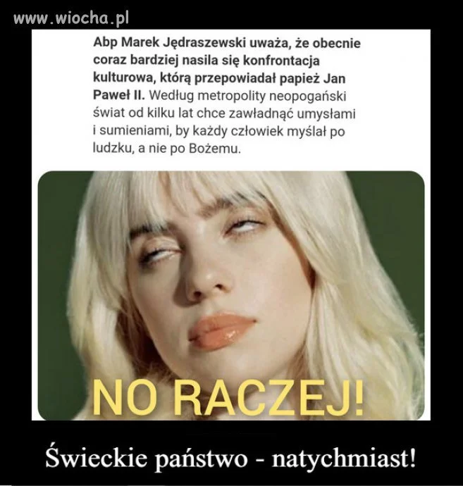 Sekta kościoła już przegrała tą konfrontację...