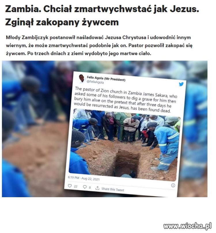 Ha! Bo zapomnieli go wpierw ukrzyżować!?