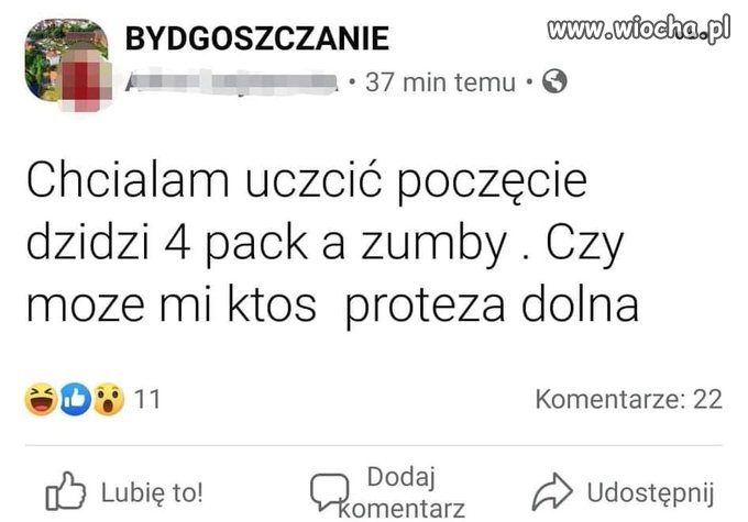 Potrzebny tlumacz. 