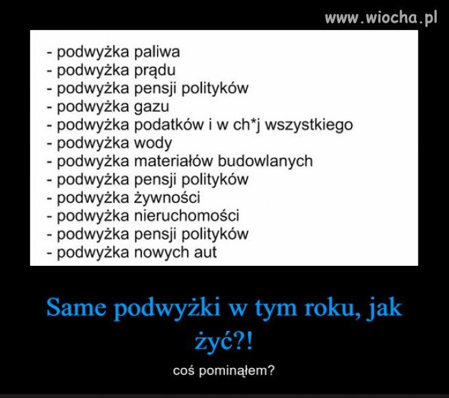 Zapomnialem o inflacji...